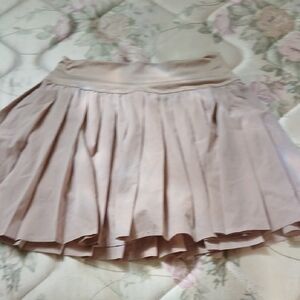 Vanilla Star Cream Skater Skirt